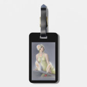 Summer Siren Bagagelabel (Achterkant verticaal)