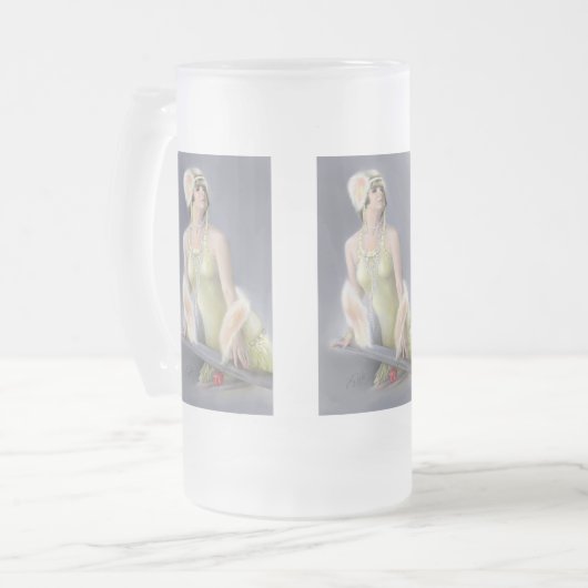 Summer Siren Frosted Beer Mok (Voorkant links)