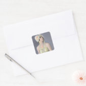 Summer Siren Square Sticker (Envelop)