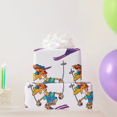 Summer Skier Cadeaupapier