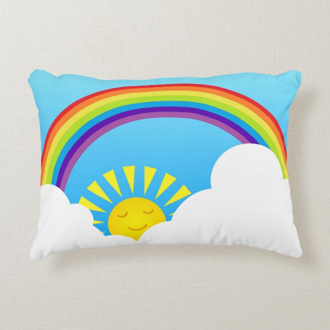 Summer sky accent kussen (Voorkant)