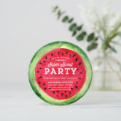 Summer Slice Invite Kaart (Staand voorkant)