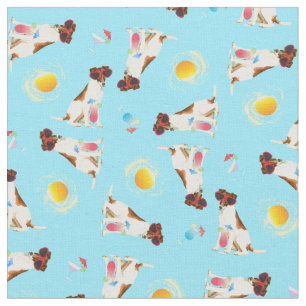 Summer Smooth Fox Terrier Stof