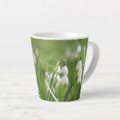 Summer Snow Flakes Latte Mug Mok (Rechterhoek)