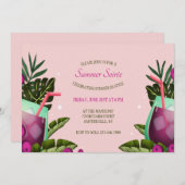 Summer Soirée Kaart (Voorkant / Achterkant)