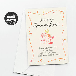 Summer Soirée uitnodiging