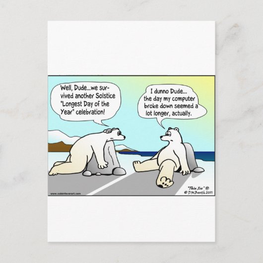 Summer Solstice Briefkaart (Voorkant)