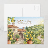 Summer Solstice Briefkaart (Voorkant / Achterkant)