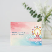 Summer Solstice Briefkaart (Staand voorkant)