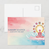 Summer Solstice Briefkaart (Voorkant / Achterkant)