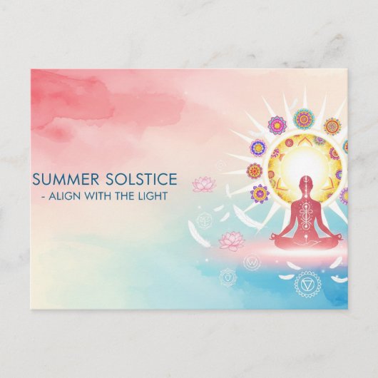 Summer Solstice Briefkaart (Voorkant)