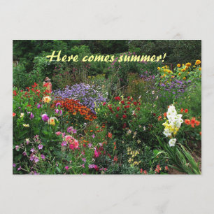 Summer Solstice Garden Party - Uitnodiging