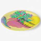 Summer Solstice Papieren Bordje (Gekanteld)