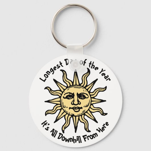 Summer Solstice Poem Sleutelhanger (Voorkant)