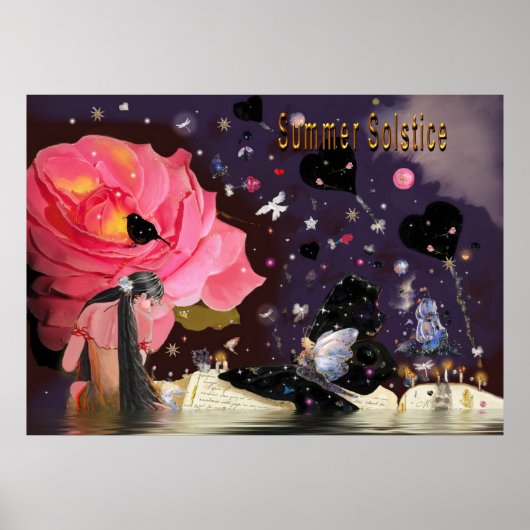 Summer Solstice. Poster (Voorkant)