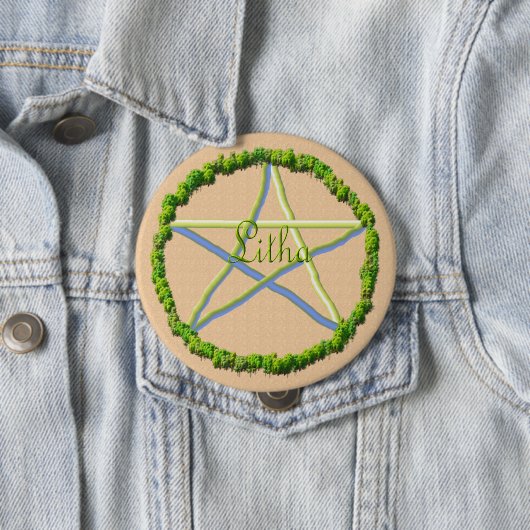 Summer Solstice Ronde Button 4,0 Cm (In situ)