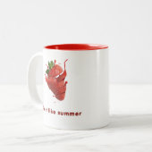 Summer Splash fruits mugs Tweekleurige Koffiemok (Voorkant links)