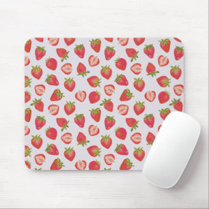 Summer Strawberry Pattern Muismat