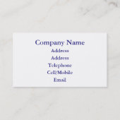 SUMMER STREAM VISITEKAARTJE (Achterkant)