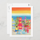 Summer Street Fun Briefkaart (Voorkant / Achterkant)