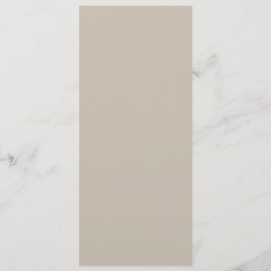 Summer String Lights Wedding Menu Kaart (Achterkant)