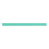 Summer Stripes, Turquoise en Lime Green Grosgrain Lint (Voorkant)