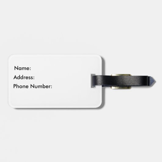 Summer Sun Bagagelabel (Achterkant horizontaal)