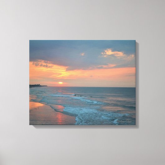 Summer Sunrise Canvas Afdruk (Voorkant)