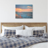 Summer Sunrise Canvas Afdruk (Insitu (Slaapkamer))