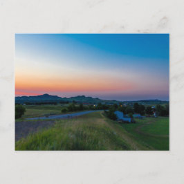 Summer Sunrise op Whitewood, South Dakota Briefkaart