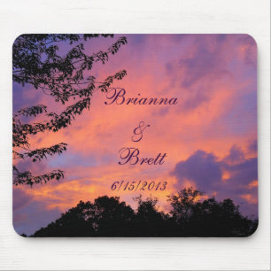 Summer Sunset Romantic Muismat *personalize*
