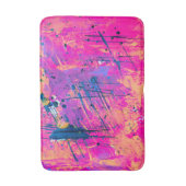 Summer Sunset Splatter Paint Abstract Badmat (Voorkant Verticaal)