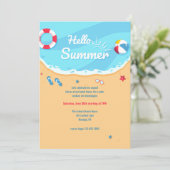 Summer Sunshine Kaart (Staand voorkant)