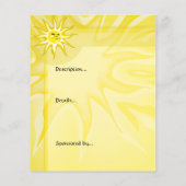 Summer Sunshine Small Event Flyer (Achterkant)