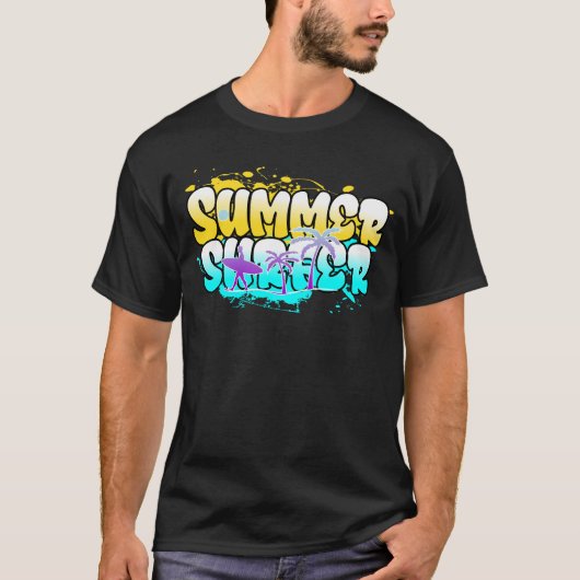 Summer Surfer T-shirt (Voorkant)