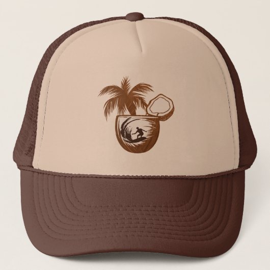 Summer Surfer Trucker Pet (Voorkant)