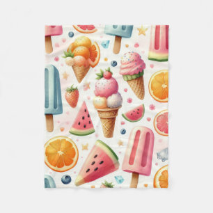 Summer Sweet escape Fleece Deken