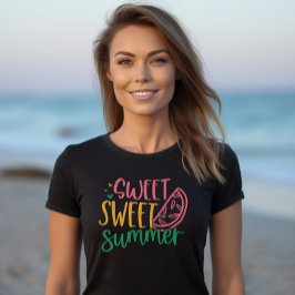Summer Sweetness "Sweet Summer" T-shirt voor dames