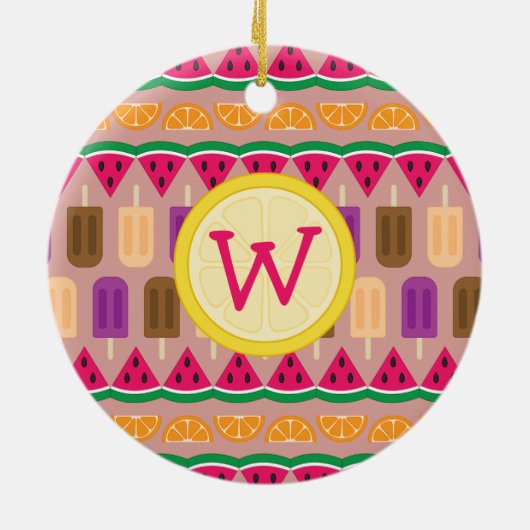 Summer Sweets Ornament (Achterkant)