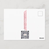 "Summer Swing" Briefkaart (Achterkant)