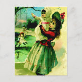 "Summer Swing" Briefkaart (Voorkant)