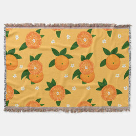 Summer Tangerines Deken