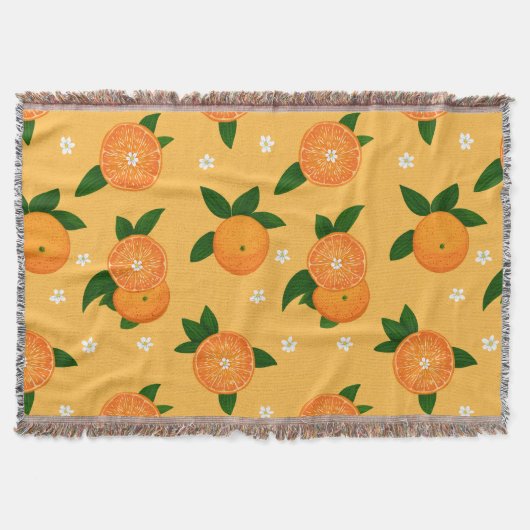 Summer Tangerines Deken (Voorkant)