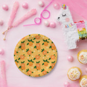 Summer Tangerines Papieren Bordje (Feest)