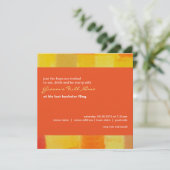 Summer tango Bachelor Party Invitation Kaart (Staand voorkant)