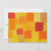 Summer tango Wedding Rehearsal Dinner Invitation Kaart (Achterkant)