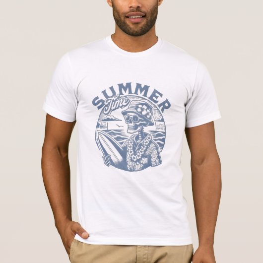 Summer time ghost t-shirt  (Devant)