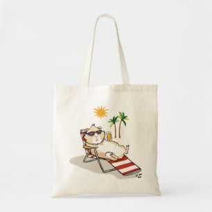 Summer Time Piggy Tote Bag