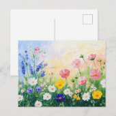 Summer time Postcard Briefkaart (Voorkant / Achterkant)