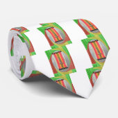 Summer Time Rabbit Colours Stropdas (Opgerold)